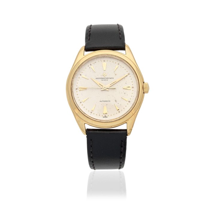 Vacheron & Constantin. An 18K gold automatic wristwatch Ref: 4870, London Import mark for 1956