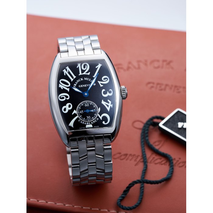 FRANCK MULLER | CASABLANCA, REF.7500 S6, A STAINLESS STEEL BRACELET WATCH, CIRCA 2015