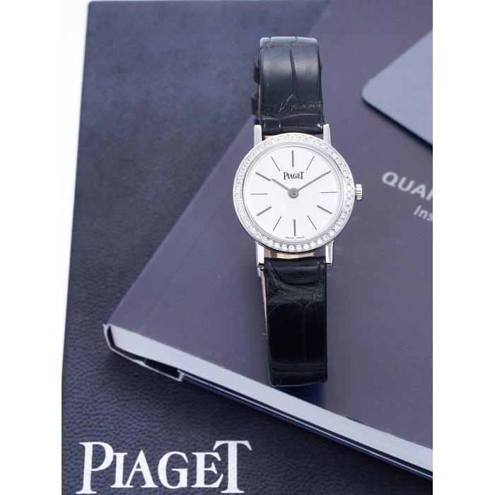 PIAGET | ALTIPLANO, REF.P10246, A LADY'S WHITE GOLD AND DIAMOND-SET WRISTWATCH, CIRCA 2005