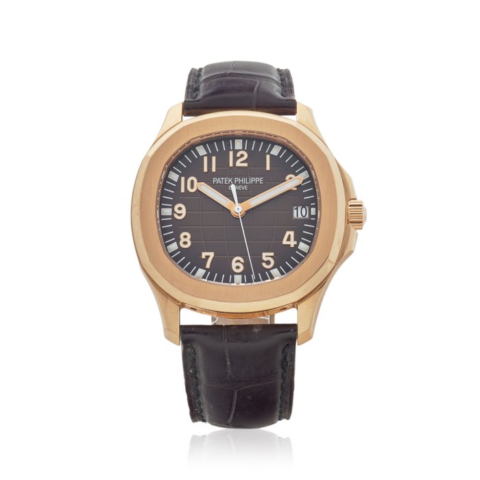 PATEK PHILIPPE. A FINE 18K ROSE GOLD AUTOMATIC CALENDAR WRISTWATCH Aquanaut, Ref: 5167R-001, c.2015
