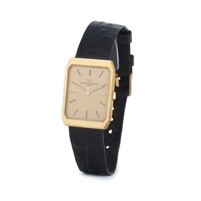Vacheron Constantin Vacheron Constantin. An 18K gold manual wind wristwatch Circa 1980