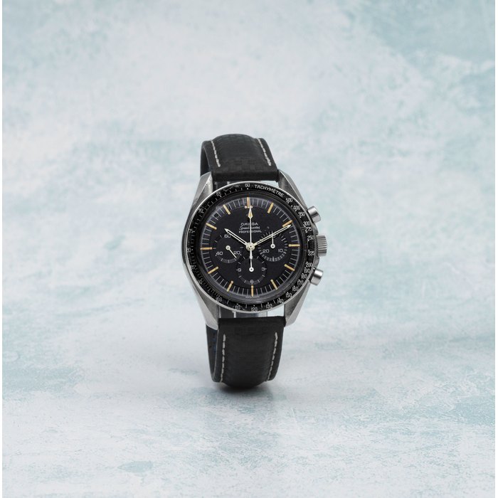 Omega. A stainless steel manual wind chronograph wristwatch Speedmaster Professional, Ref: S105.012-63, Circa 1963