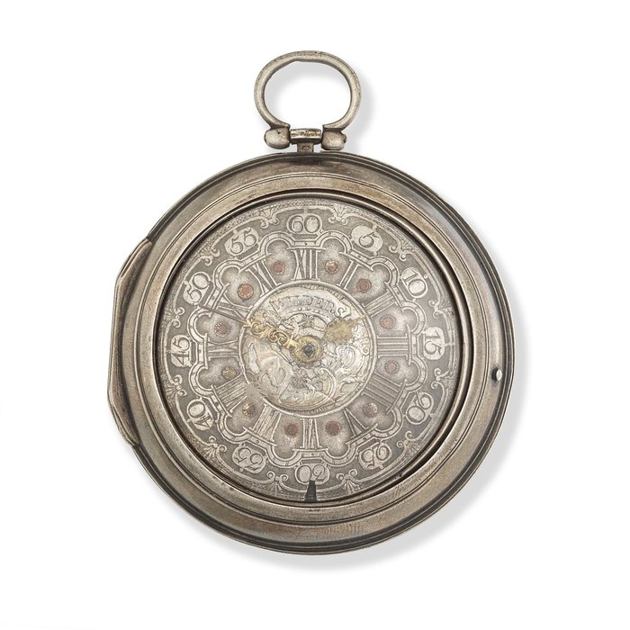 Wilders, London. A silver key wind pair case pocket watch London Hallmark for 1786