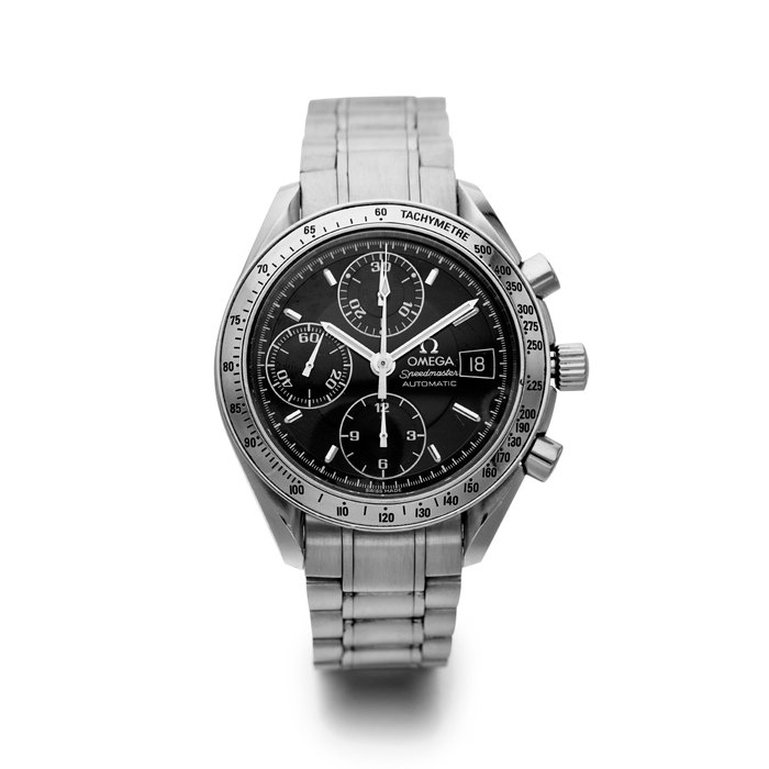 Omega OMEGA | SPEEDMASTER, A STAINLESS STEEL CHRONOGRAPH BRACELET WATCH WITH DATE, CIRCA 2000, Price & Market Data