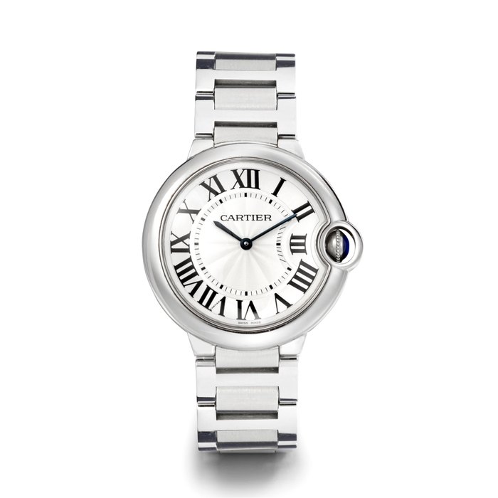 CARTIER | BALLON BLEU DE CARTIER, A STAINLESS STEEL QUARTZ BRACELET WATCH, CIRCA 2015