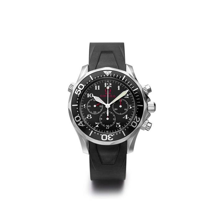 Omega | Seamaster 300M Chronograph Olympic London 1948 Edition, A Stainless Steel Chronograph Wristwatch, 2004