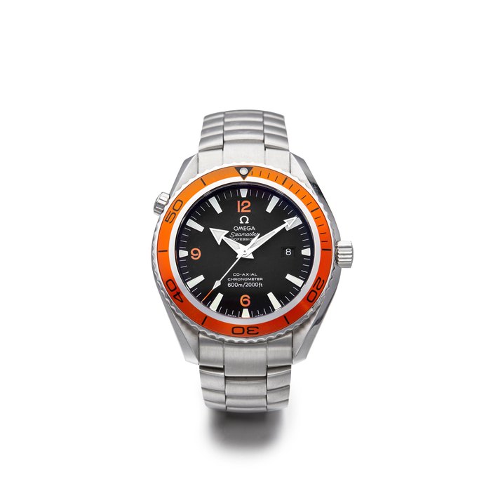 Omega | Seamaster PLANET OCEAN 600M CO‑AXIAL, A Stainless Steel Diver's Bracelet Watch with Date, circa 2005