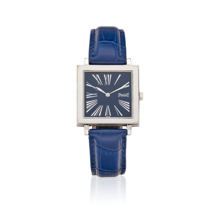 PIAGET. AN 18K WHITE GOLD WRISTWATCH Altiplano, Ref: 9930,