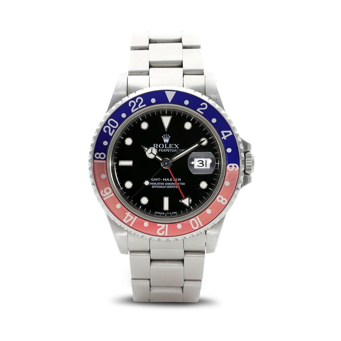 Rolex. Ref.16700 Pepsi Stainless Steel Bracelet Watch