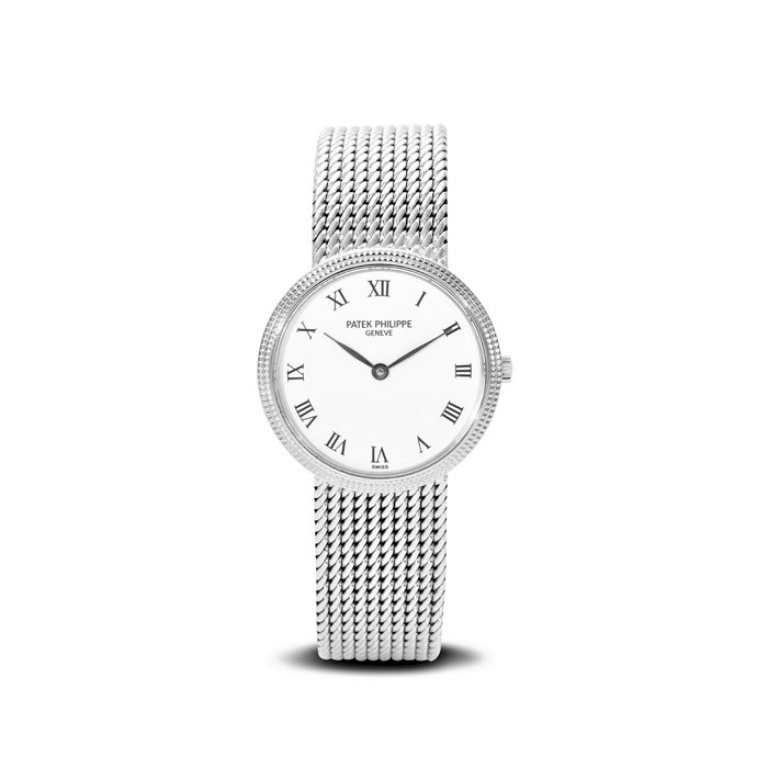 Patek Philippe. A White Gold Bracelet Watch, Ref.4819/5, #289284, With Extract