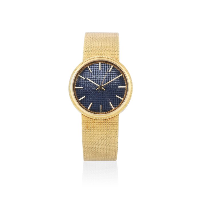 Patek Philippe. An 18K gold automatic bracelet watch Calatrava, Ref: 3563 3, London Import mark for 1971