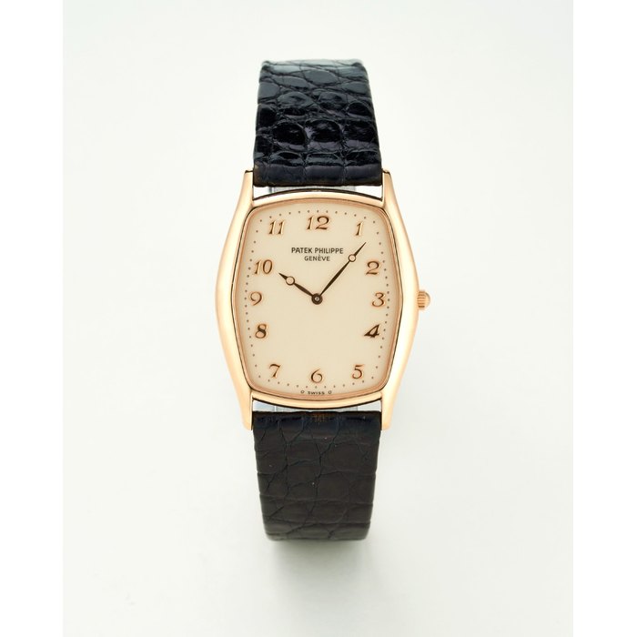Patek Philippe. A Pink Gold Wristwatch, Ref.3842P, #1374491, With extract