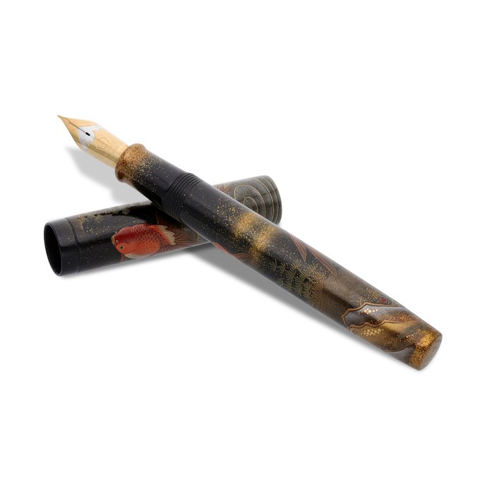 Namiki. A Emperor Goldfish "Seiki Chida" Fountain Pen, With box