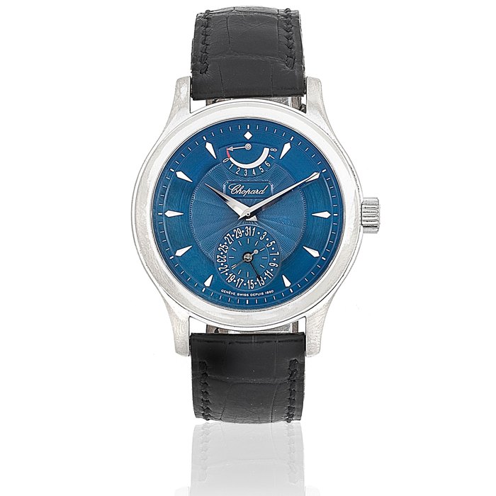 Chopard L.U.C. A limited edition 18K white gold manual wind wristwatch with power reserve Quattro, Ref: Limited Edition No.42/1860, Purchased 15th February 2011