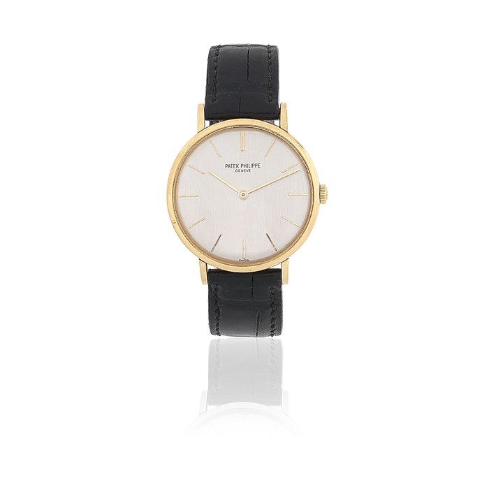 Patek Philippe. An 18K gold manual wind wristwatch Calatrava, Ref: 3538, Circa 1968
