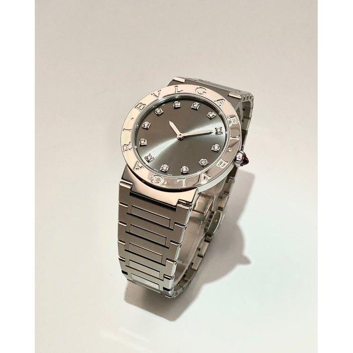 Bvlgari Bvglari. A Bracelet Watch, Ref.BBL33C6SS/12/QZ, #102923, With box and certificate