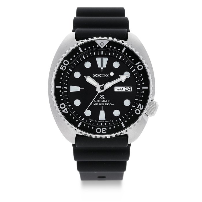 Seiko. A Stainless Steel Automatic Driver's Calendar Wristwatch, 'Prospex', Ref.SRP777J1 "Turtle Re-issue", No.5N1374, With Box