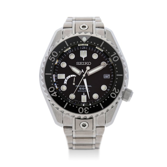 Seiko. A Stainless Steel Automatic Diver's Calendar Bracelet Watch, 'Prospex Marine Master' Ref.SBDB001, No.3N0075, With Manual and Box