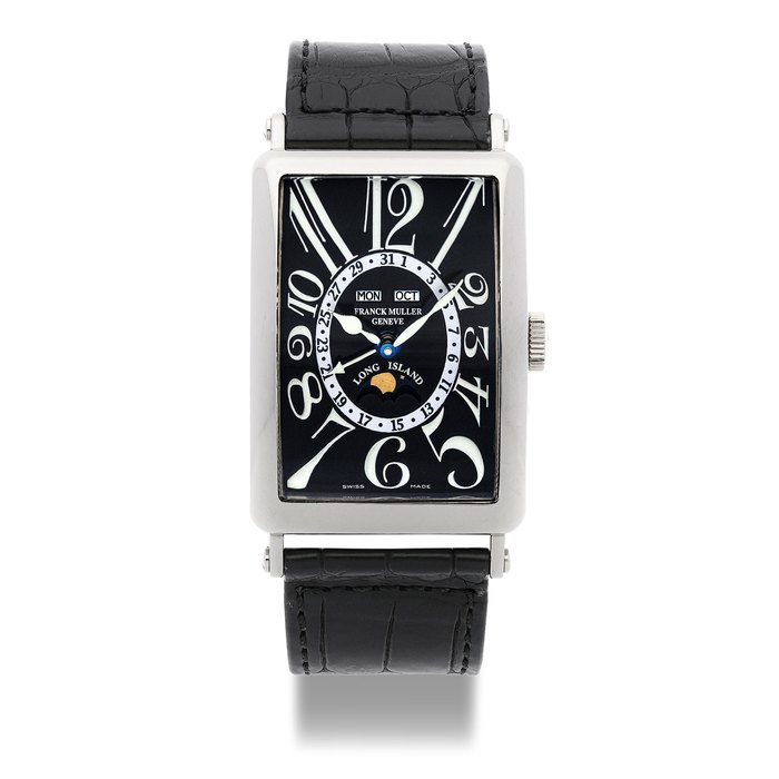 Franck Muller Franck Mulller. A White Gold Long Island Master Calendar Wristwatch, #417, With Box and Certificate