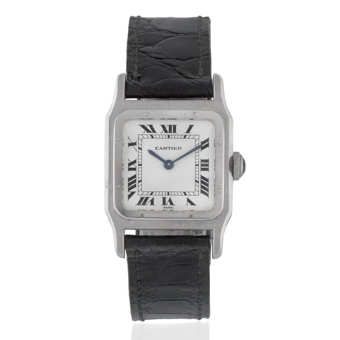 Cartier. A lady's 18K white gold manual wind wristwatch Pantheré, Circa 2010