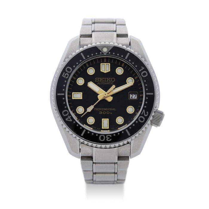 Seiko. A Stainless Steel Automatic Diver's Calendar Bracelet Watch, 'Prospex Marine Master', Ref.SBDX017, No.560095, With Extra Strap, Manual and Box