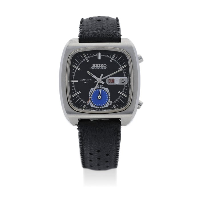 Seiko. A Stainless Steel Automatic Chronograph Wristwatch, Ref.7016-5011, No.310905