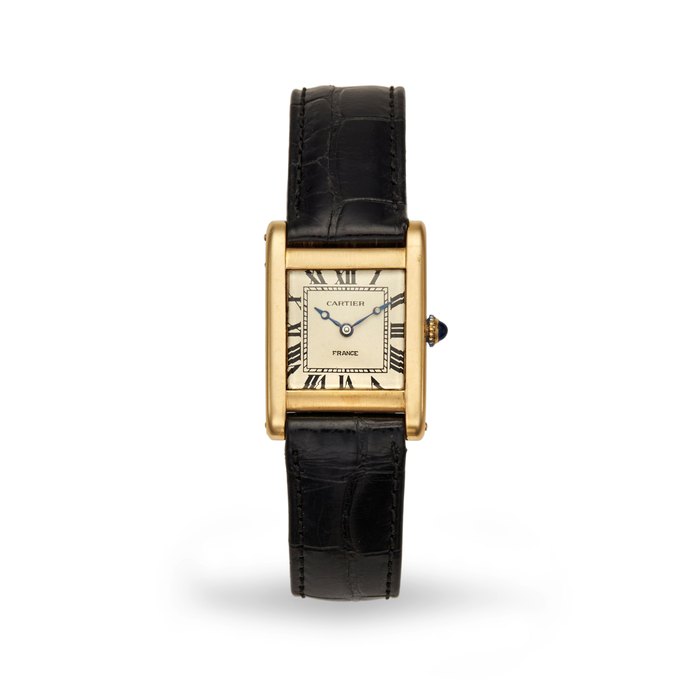 Cartier. An 18K Yellow Gold Wristwatch Tank Normale, c.1931