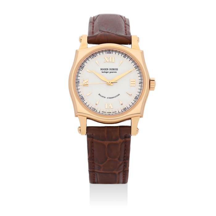 Roger Dubuis. A Pink Gold Wristwatch, No. 25/28, #3624