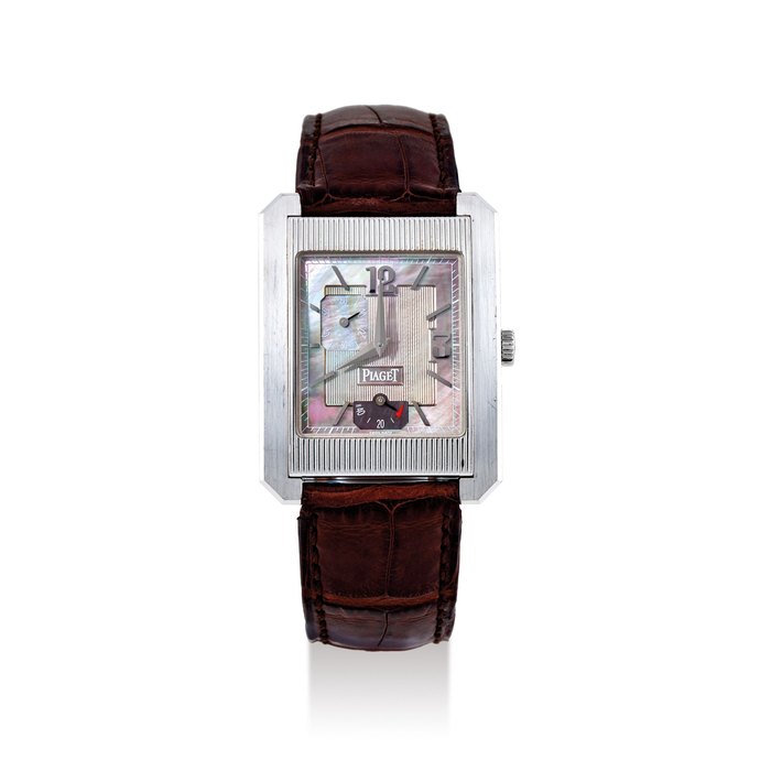 Piaget. A White Gold Protocole Power Reserve Automatic Wristwatch, ref.26120, #880610