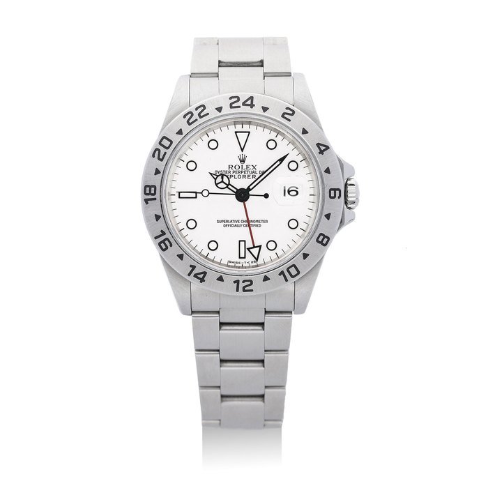 Rolex Rolex. A Steel Explorer II Bracelet Watch · 16570