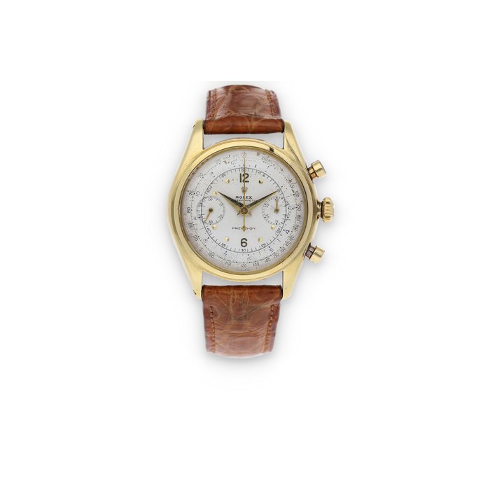 Rolex. A Yellow Gold Wristwatch Ref. 4500