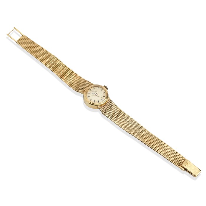 Omega: An 18k gold automatic wristwatch London 1969
