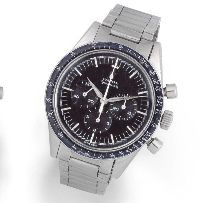 Omega Omega. A stainless steel manual wind chronograph wristwatch Speedmaster, Ref: 105.002-62, Circa 1962
