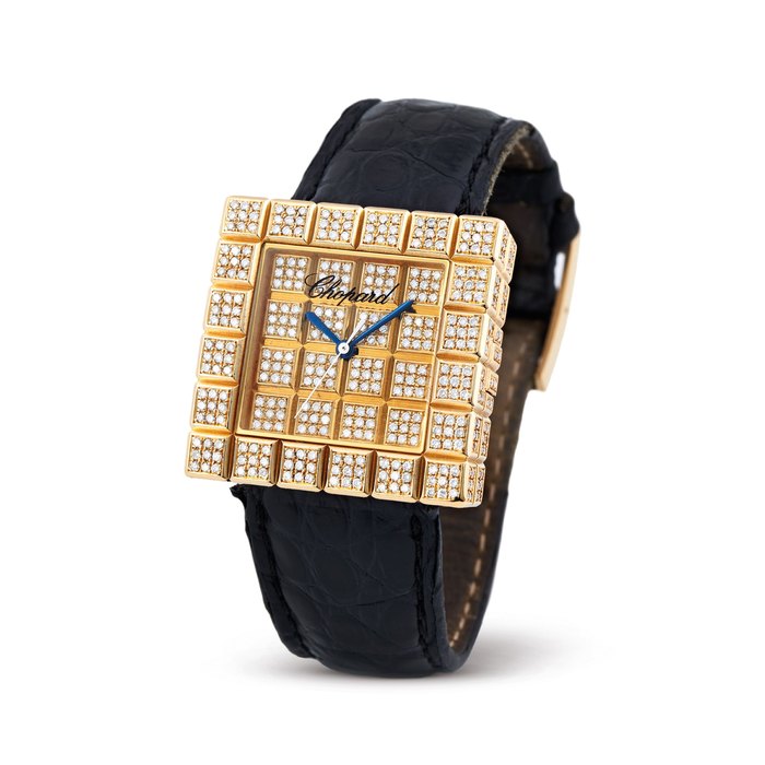 Chopard Chopard. A Yellow Gold Ice Cube Wristwatch, ref.7424/8, Price & Market Data