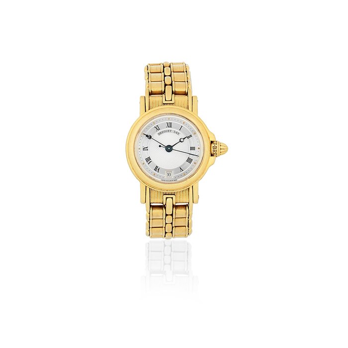 Breguet Breguet. A lady's 18K gold automatic calendar bracelet watch Classique, Ref: 542G, Circa 2005, Price & Market Data