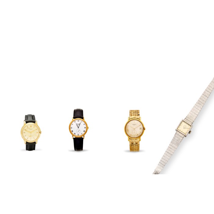 Patek Philippe. An 18K gold wristwatch Calatrava, Ref: 3919, 1990's