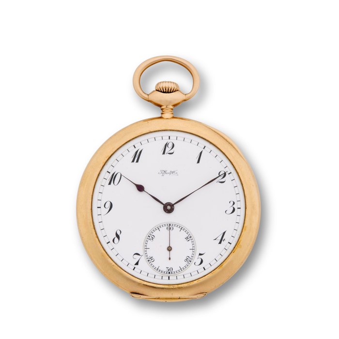 Tiffany & Co Tiffany & Co. An 18K gold thin open face watch with unusual patent movementMade by Edouard Koehn Sr., Geneva Circa 1903, Price & Market Data