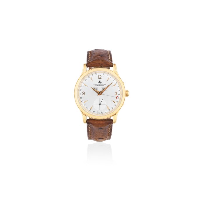Jaeger-LeCoultre. An 18K gold automatic triple calendar wristwatch Master Control 1000 Hours, Ref: 140.1.87, Sold 21st March 1997