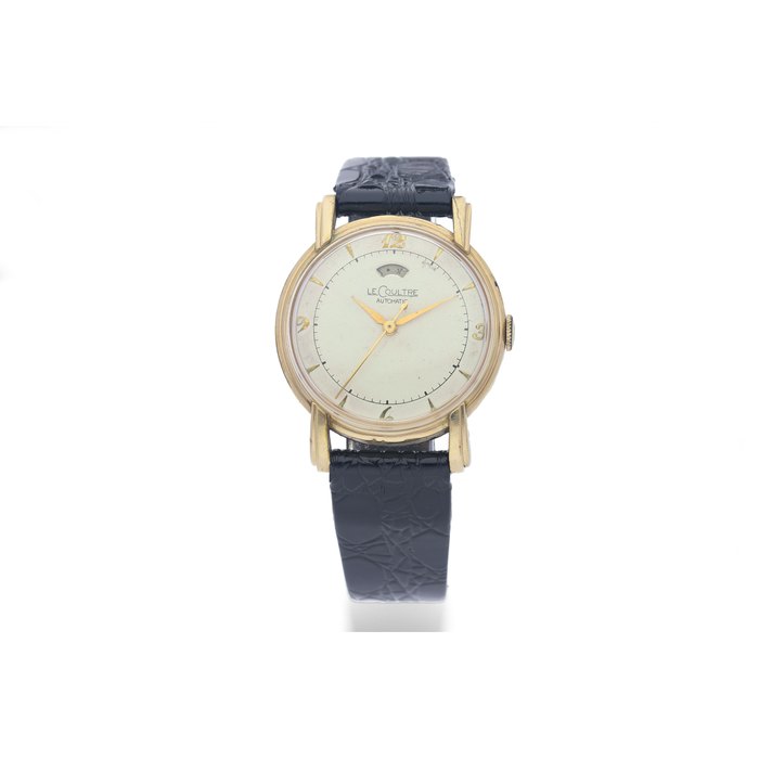 LeCoultre. A Gold Filled Wristwatch with Power Reserve