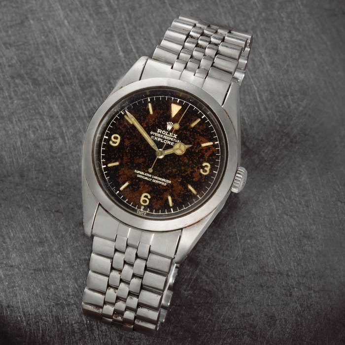 Rolex Rolex. A stainless steel automatic bracelet watch Explorer, Ref: 1016, Circa 1962, Price & Market Data