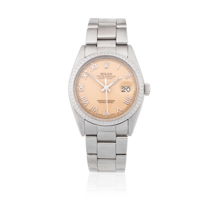 Rolex Rolex. A stainless steel automatic calendar bracelet watch Datejust, Ref: 16030, Sold 26th January 1980 · 16030