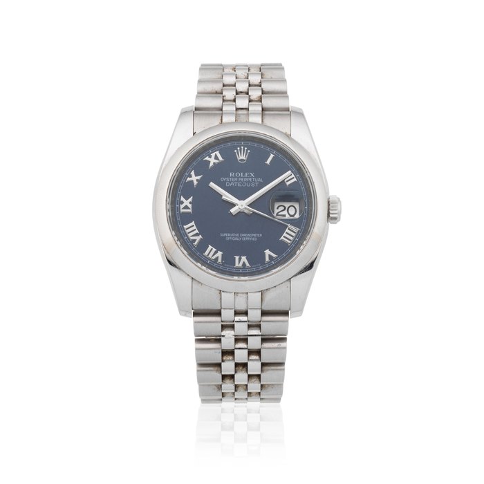 Rolex. A stainless steel automatic calendar bracelet watch Datejust, Ref: 116200, Circa 2006
