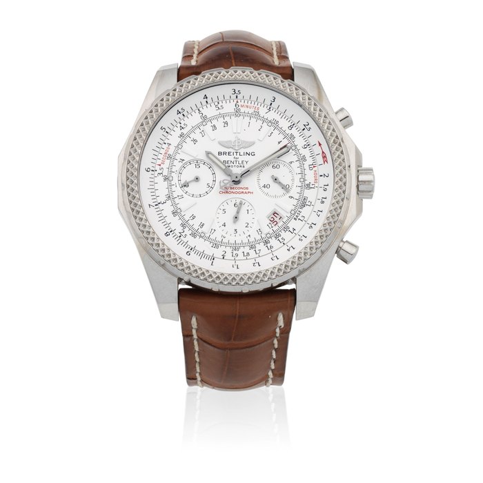 Breitling for Bentley. A stainless steel automatic calendar chronograph wristwatch For Bentley, Ref: A25362, Circa 2005