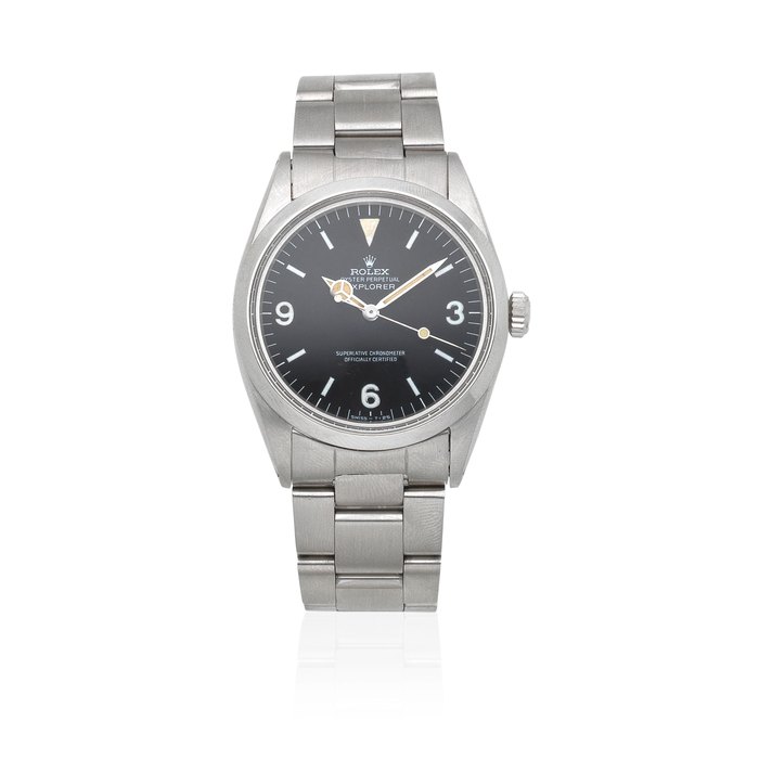 Rolex Rolex. A stainless steel automatic bracelet watch Explorer, Ref: 1016, Circa 1966, Price & Market Data