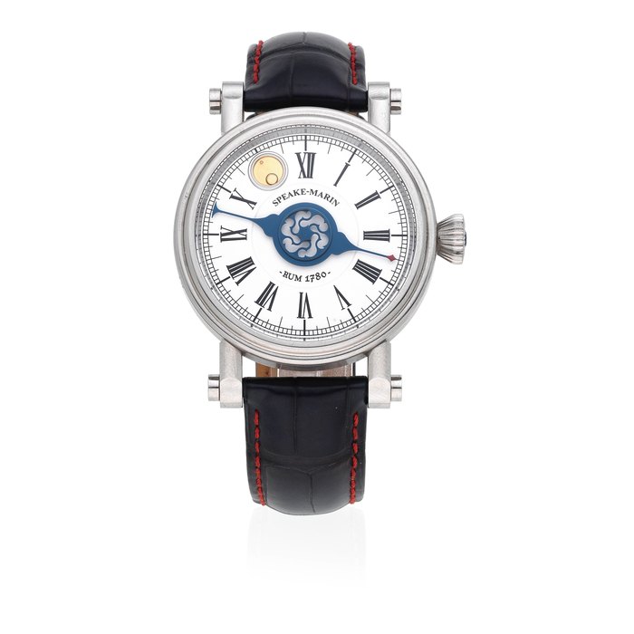Speake-Marin. A limited edition titanium automatic 'Rum 1780' wristwatch Rum 1780, Ref: SMTIV0188, Limited Edition One of 49, Circa 2016