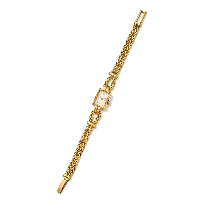 Patek Philippe Patek Philippe. A fine 18K gold lady's bracelet watchCirca 1944, Price & Market Data