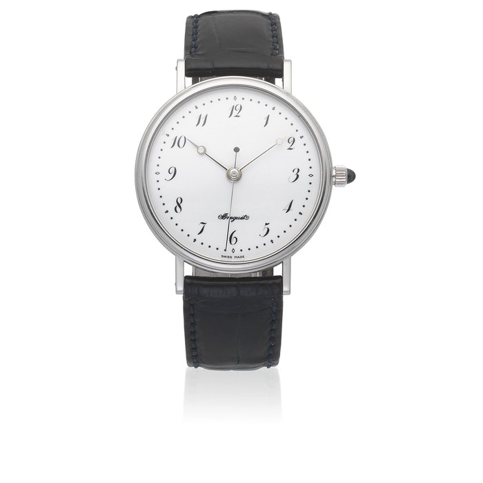 Breguet. A Limited Edition platinum automatic wristwatch Ref: 1775PT/29/986, Sold 2nd May 2007
