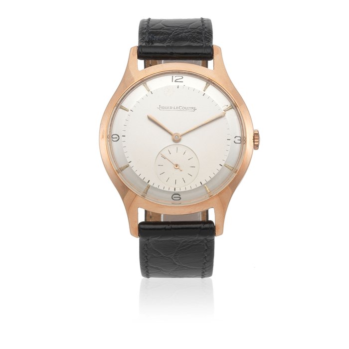 Jaeger-LeCoultre Jaeger-LeCoultre. A 14K rose gold manual wind wristwatch Circa 1946, Price & Market Data