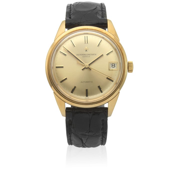 Vacheron & Constantin. An 18K gold automatic calendar wristwatch Ref: 6732, Circa 1980