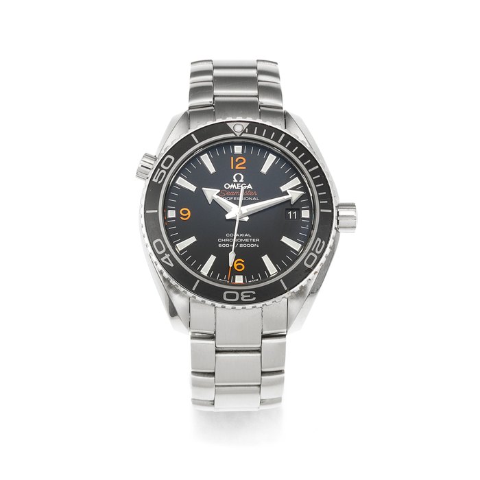 Omega. A stainless steel automatic calendar bracelet watch with co-axial escapement Seamaster, Ref: 23230422101003, Sold 18th April 2013